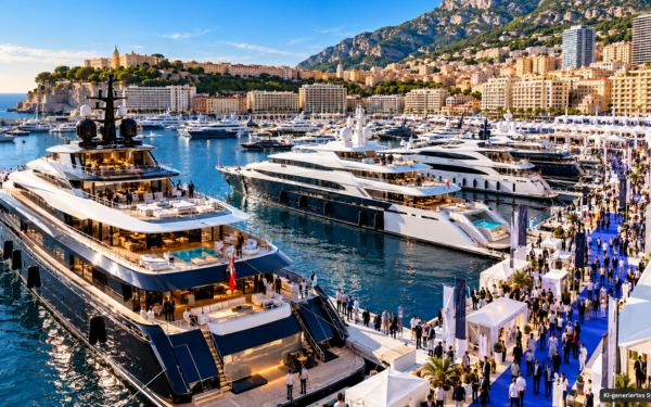 4,5 Milliarden Euro im Hafen von Monaco: 118 Superyachten zeigen die Welt der Superreichen